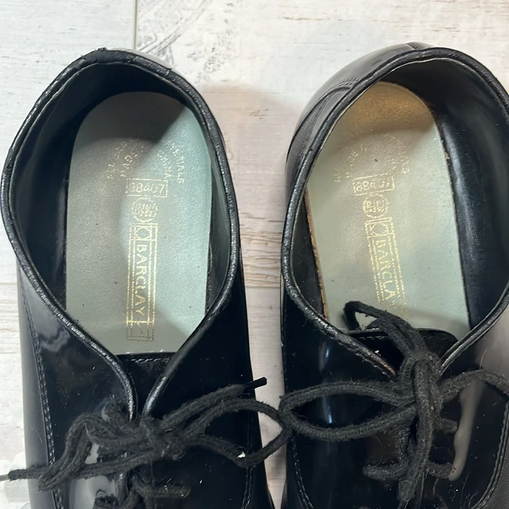 Barclay Men’s Black Dress Shoes Mens Size 8 1/2